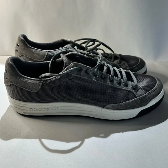 adidas | Shoes | Adidas Rod Laver Grey Mens 1 White Custom  display picture 2